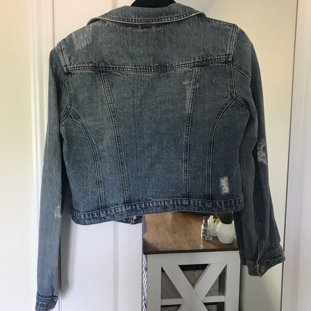 Cropped Jean jacket - Picture 3 of 3